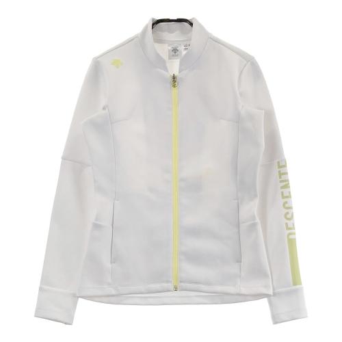 サイズ：S DESCENTE GOLF デサントゴルフ ジップジャケット ホワイト系