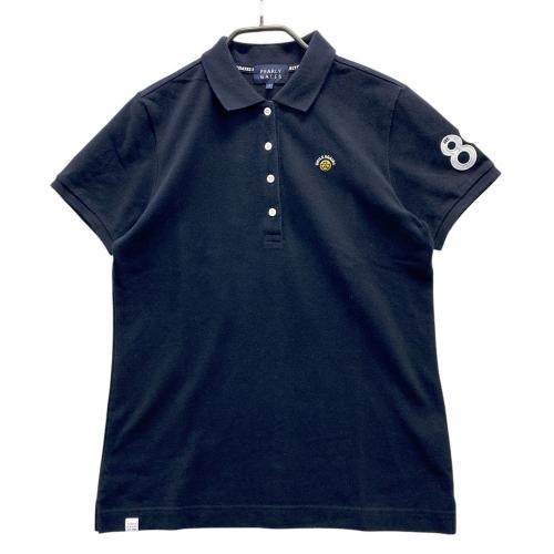 PEARLY GATES パーリーゲイツ 半袖ポロシャツ ネイビー系 サイズ：0