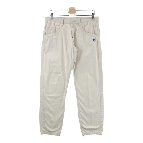 PEARLY GATES パーリーゲイツ ストレッチパンツ 刺繍 総柄 カーキ系