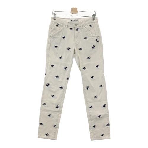 PEARLY GATES パーリーゲイツ ×PEANUTS ストレッチパンツ 刺繍