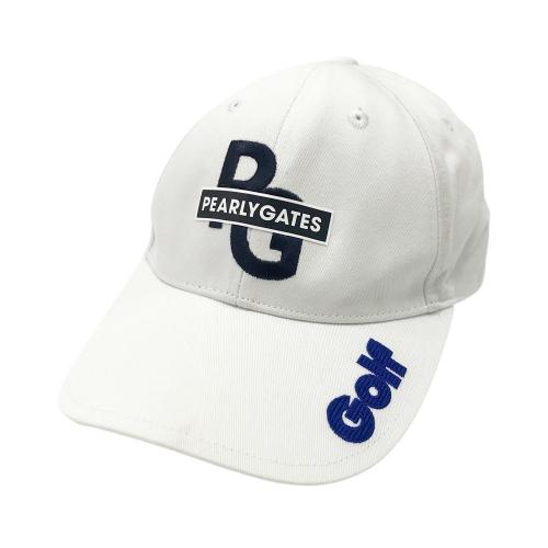 PEARLY GATES パーリーゲイツ キャップ ホワイト系 ランク：B