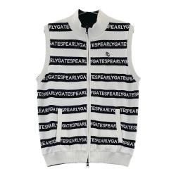 PEARLY GATES 1989 黒 ベスト　リバーシブル　サイズ4 PEARLY GATES (パーリーゲイツ) ゴルフウェア(トップス) メンズ