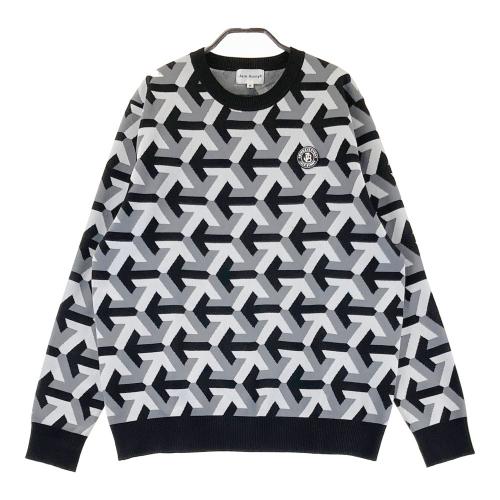 JACK BUNNY ジャックバニー 2023年モデル ニットセーター 総柄