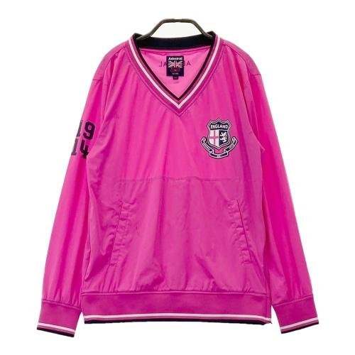 ADMIRAL アドミラル 長袖ポロシャツ ピンク系 サイズ：S ランク：A 