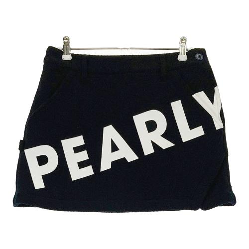 【中古】PEARLY GATES パーリーゲイツ スカート ブラック サイズ0 PEARLY GATES パーリーゲイツ スカート ブラック系 サイズ：0