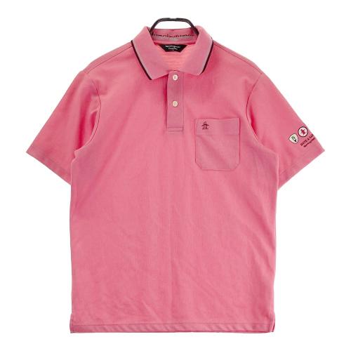 MUNSING WEAR マンシングウェア 半袖ポロシャツ ピンク系 サイズ