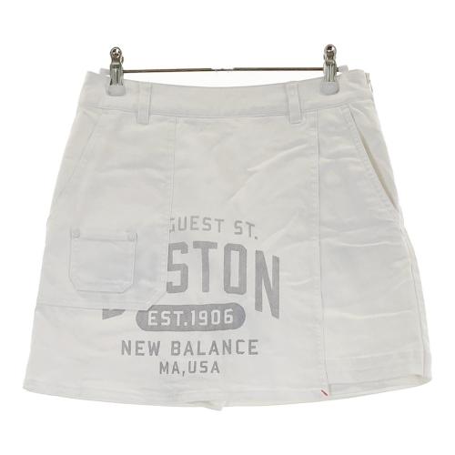 サイズ：3 NEW BALANCE GOLF ニューバランス ;2025年モデル インナー付スカート  ホワイト系 [240101488683] ゴルフウェア レディース ストスト NEW BALANCE GOLF ニューバランス インナー付スカート ホワイト系