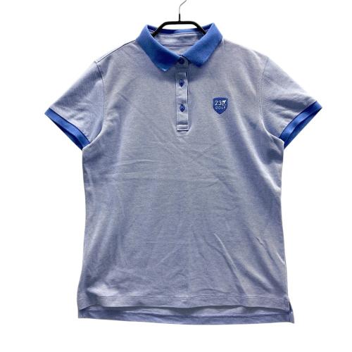 23区GOLF ニジュウサンクゴルフ 半袖ポロシャツ パープル系 サイズ：2