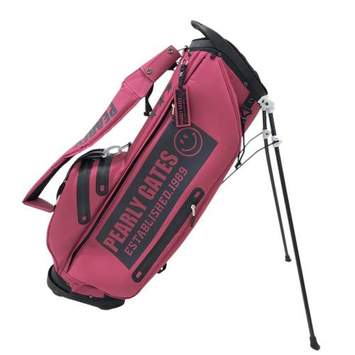 PEARLY GATES/パーリーゲイツ スタンドキャディバッグ【ピンク】中古 PEARLY GATES パーリーゲイツ スタンド キャディバッグ ピンク系