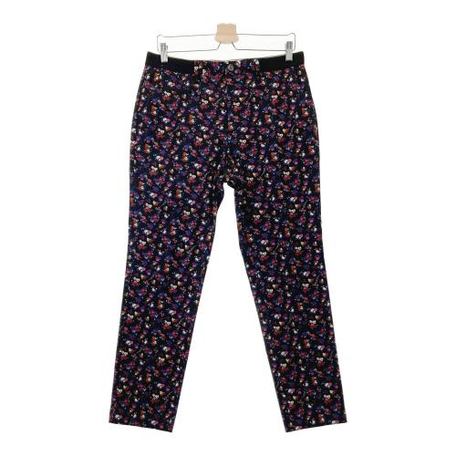 ST ANDREWS セントアンドリュース ロングパンツ 花柄 ブラック系