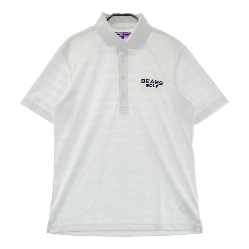 BEAMS GOLF ビームスゴルフ 半袖ポロシャツ ホワイト系 サイズ：XL 
