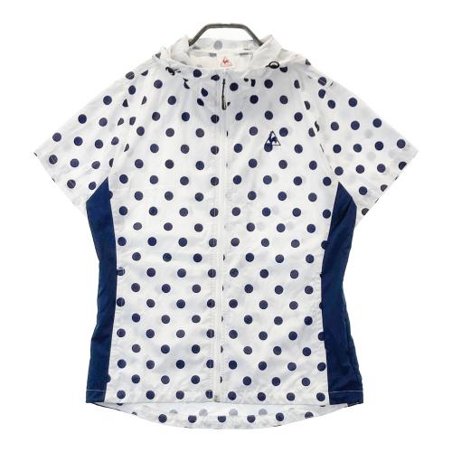 LE COQ GOLF ルコックゴルフ ジップ ジャケット ホワイト系 サイズ：M