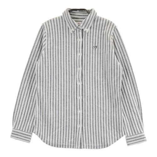 MASTER BUNNY EDITION 長袖シャツ ストライプ柄　サイズ5 MASTER BUNNY EDITION マスターバニーエディション 長袖シャツ