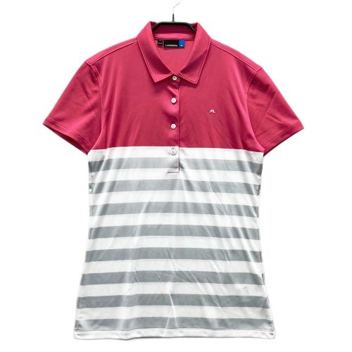 J. Lindeberg J.リンドバーグポロシャツ　S アザレアピンク J.LINDEBERG（J.LINDEBERG）（メンズ）ゴルフウェア 吸水速乾 バック
