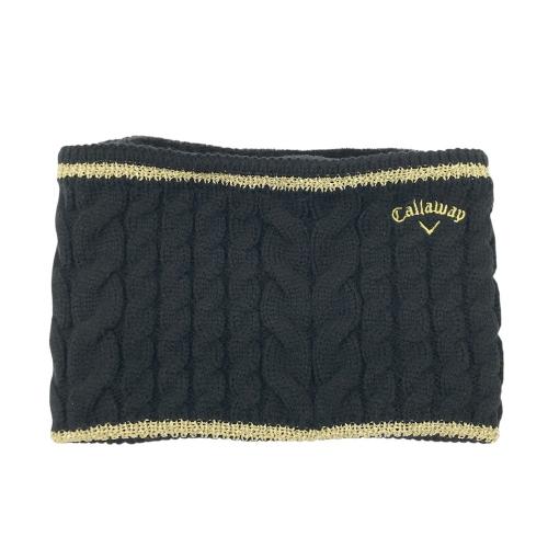 ARCHIVIO アルチビオ ネックウォーマー付 ニット帽 ネコ耳 ブラック系