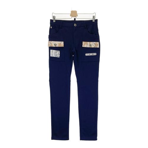 MARK&LONA マークアンドロナ ストレッチパンツ ネイビー系 サイズ：44