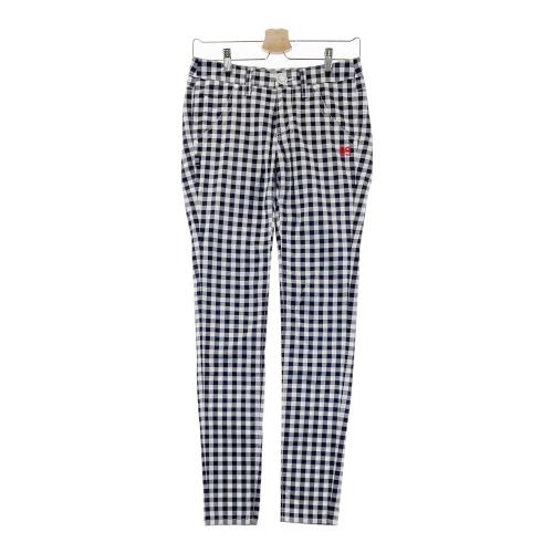 BEAMS GOLF ビームスゴルフ ストレッチパンツ ギンガムチェック レッド