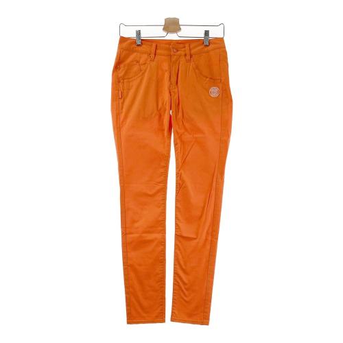 PEARLY GATES パーリーゲイツ 裏起毛 ストレッチパンツ オレンジ系