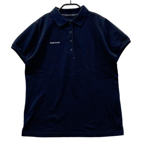 PEARLY GATES パーリーゲイツ 055-1260656 半袖ポロシャツ ネイビー系