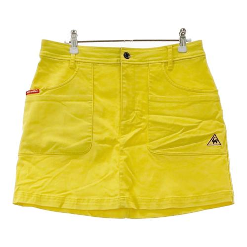 LE COQ GOLF ルコックゴルフ インナー付 ストレッチ スカート イエロー