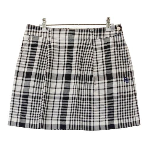 PEARLY GATES パーリーゲイツ ストレッチパンツ チェック柄 ブラック系