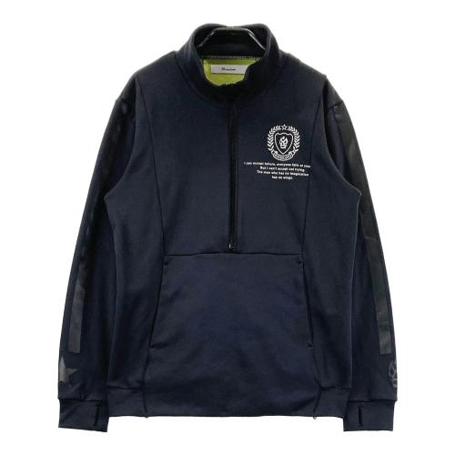 RUSSELUNO ラッセルノ　ハーフジップ　長袖ブルゾン RUSSELUNO ラッセルノ ハーフジップ 裏起毛 長袖トレーナー ルチャ