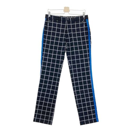 ARCHIVIO アルチビオ ストレッチパンツ チェック柄 レッド系 サイズ
