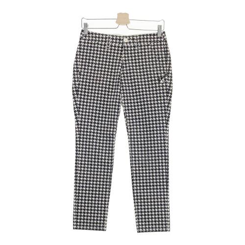 PEARLY GATES パーリーゲイツ ストレッチパンツ 千鳥柄 ブラック系