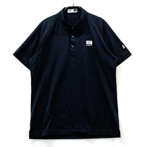 MUNSING WEAR マンシングウェア MEMQJA03 半袖ポロシャツ ブラック系