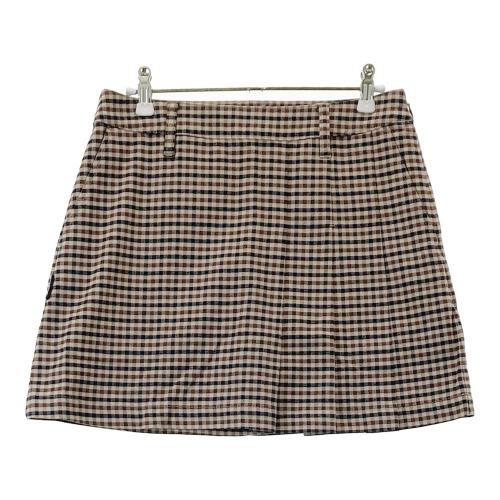 JACK BUNNY ジャックバニー インナー付 ストレッチスカート ブラウン系