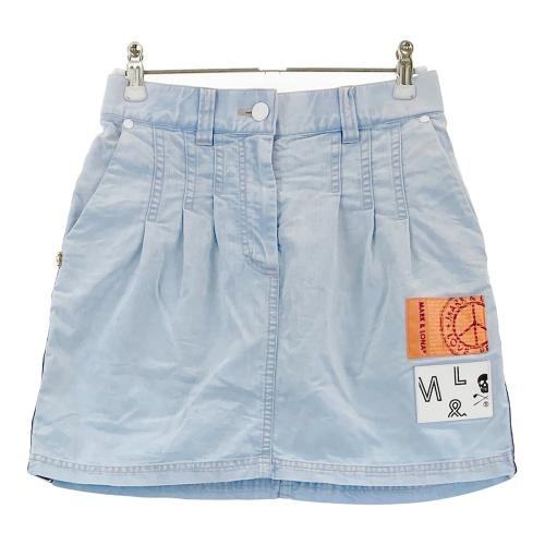 MARK&LONA マークアンドロナ インナー付スカート ブルー系 サイズ：36