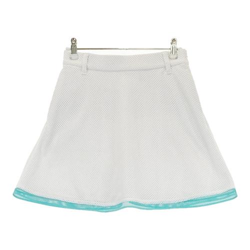 JUN&ROPE ジュン アンド ロペ ニットベスト ドット柄 ホワイト系