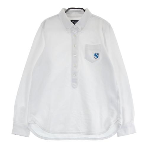 PEARLY GATES パーリーゲイツ 長袖ポロシャツ ホワイト系 サイズ：1