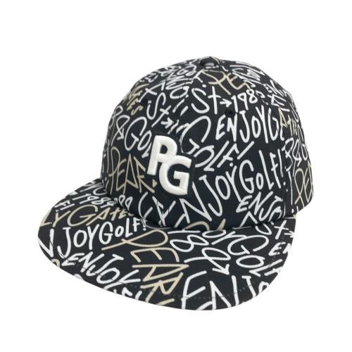 PEARLY GATES パーリーゲイツ 2024年 キャップ 総柄 ブラック系 ランク