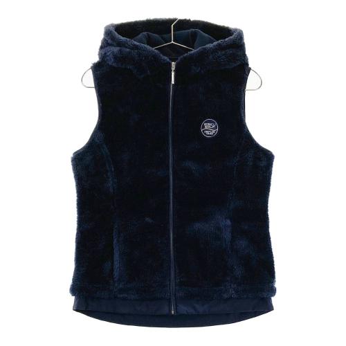 ニジュウサンク 23区ゴルフ リバーシブル 中綿ベスト 迷彩 カモ L グレー