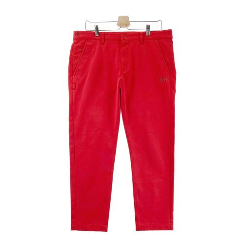 パーリーゲイツ　レッド　ラビット　サイズ7(XL) PEARLY GATES パーリーゲイツ ロングパンツ レッド系 サイズ：7 ランク