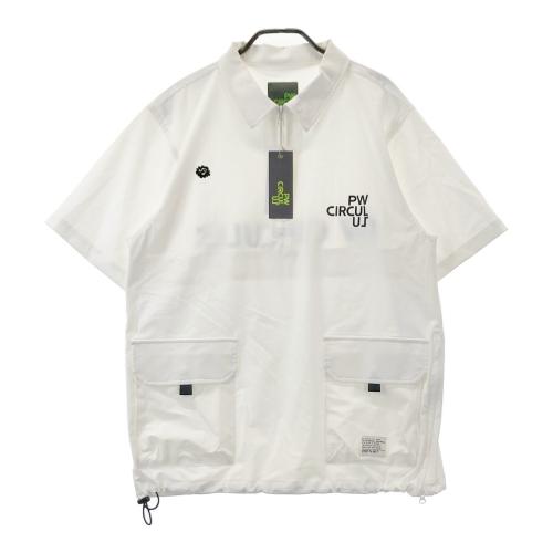 PW CIRCULUS ピーダブリュサーキュラス ハーフジップ ナイロン 半袖