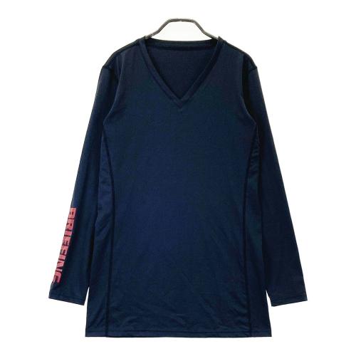 BRIEFING GOLF ブリーフィング Vネック 長袖 インナーTシャツ ブラック