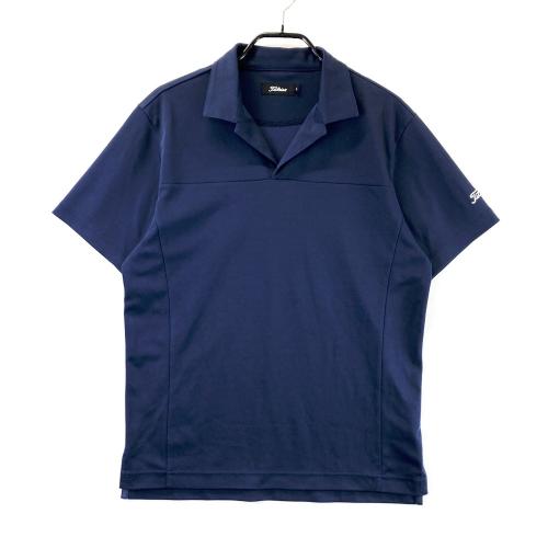 TITLEIST タイトリスト SAMPLE品 半袖ポロシャツ スキッパー ネイビー