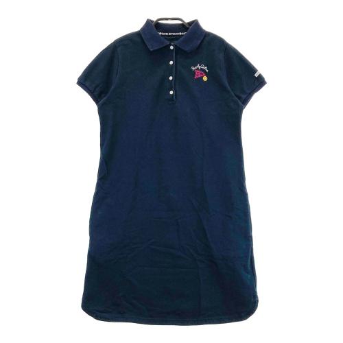 PEARLY GATES パーリーゲイツ ニコちゃん 半袖ワンピース ボーダー柄