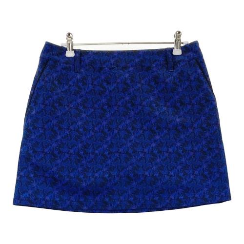 ST ANDREWS セントアンドリュース インナー付スカート 総柄 ブラウン系