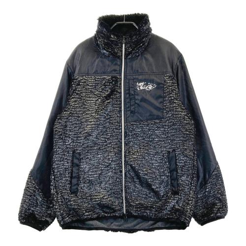 DANCE WITH DRAGON ダンスウィズドラゴン フリース切替 ジップ