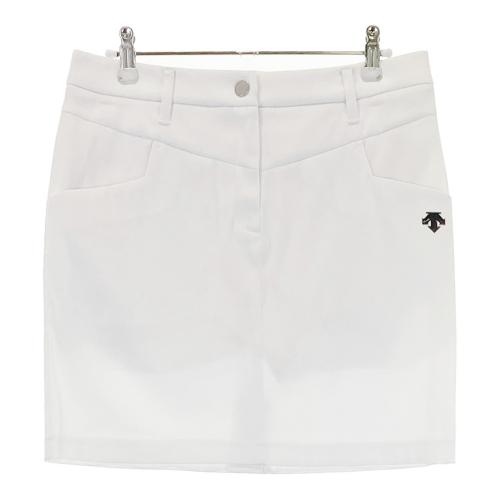 DESCENTE デサント ゴルフ ナイロン ストレッチスカート ホワイト DESCENTE GOLF デサントゴルフ DGWLJE01 インナー付 ストレッチ
