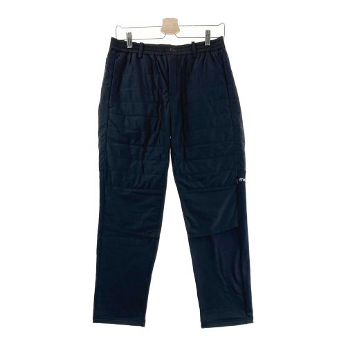 MONZEE モンジー ハーフジップ 半袖ポロシャツ ネイビー系 サイズ：S