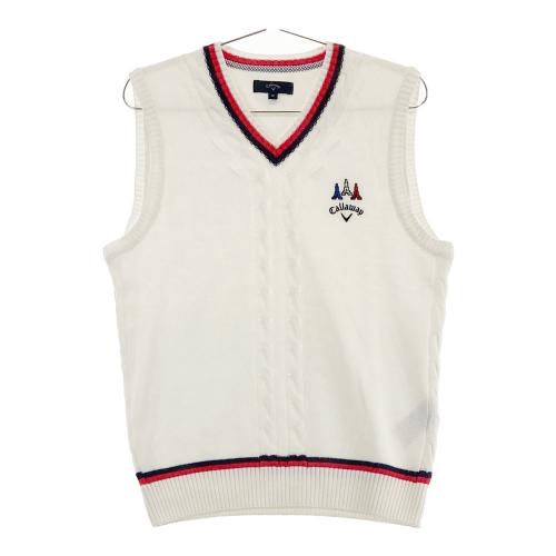極美品 MARK&LONA ニットベスト ゴルフ 46 MARK&LONA（マークアンドロナ） 【美品】マークアンドロナ ニット