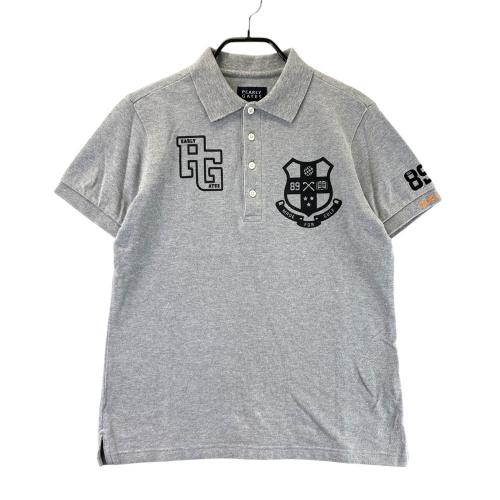 PEARLY GATES パーリーゲイツ 半袖ポロシャツ グレー系 サイズ：4