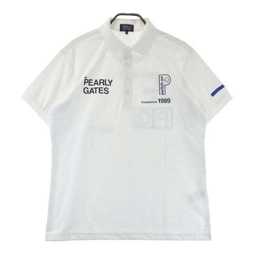 PEARLY GATES パーリーゲイツ 半袖ポロシャツ ホワイト系 サイズ：6