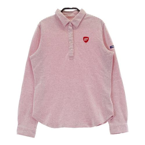 サイズ：0 MASTER BUNNY EDITION マスターバニーエディション 2024年モデル ハイネック 長袖Tシャツ  グレー系 [240101751285] ゴルフウェア レディース ストスト MASTER BUNNY EDITION マスターバニーエディション 2024年モデル