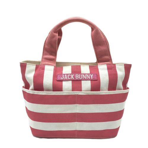 JACK BUNNY ジャックバニー カートバッグ ピンク系 ランク：B 【中古