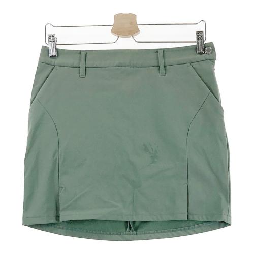 DESCENTE GOLF デサントゴルフ 裏起毛 ストレッチスカート カーキ系